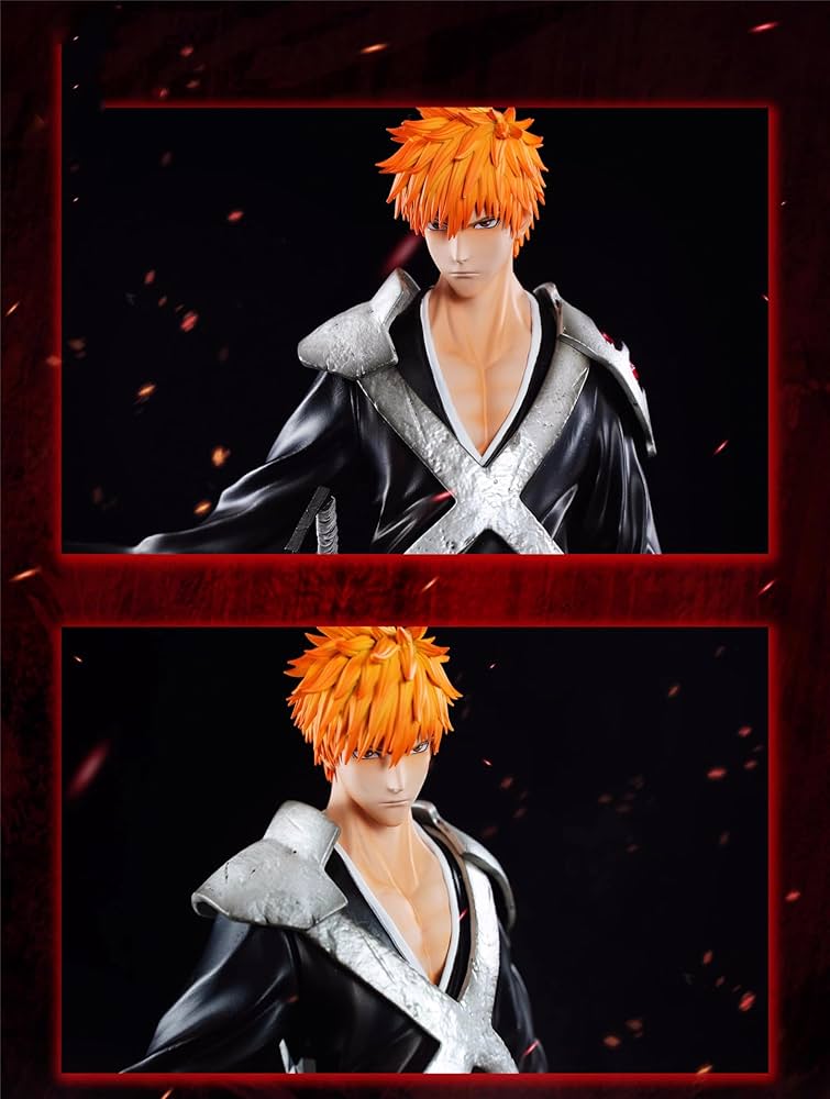 スタチュー 黒崎一護 ブリーチ BLEACH フィギュア ガレージキット 完成