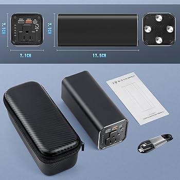 Amazon | KINGBERIWI ポータブル電源 AC出力対応 モバイルバッテリー