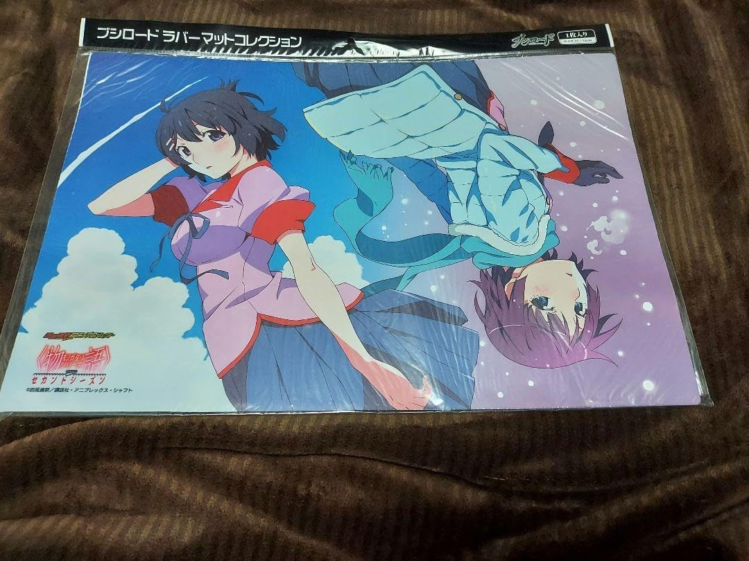 化物語 忍野忍 八九寺真宵 ラバーマット プレイマット 物語シリーズ プレイ