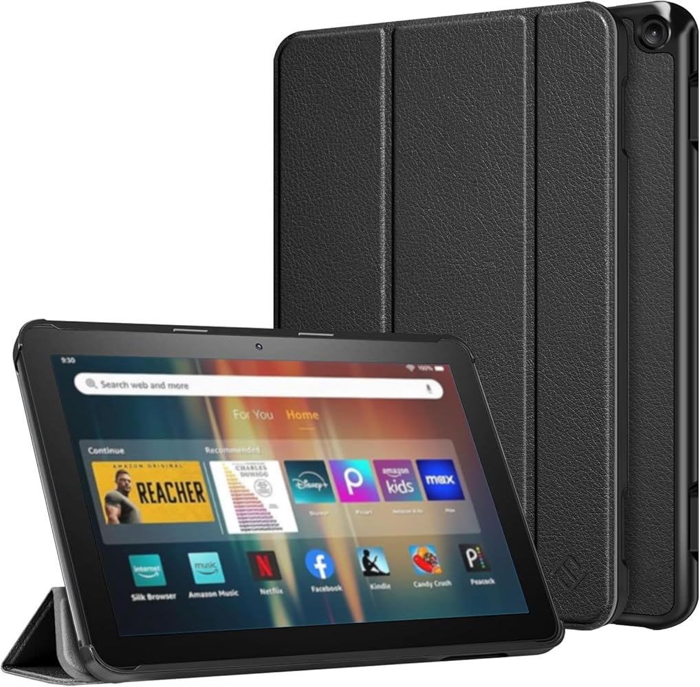 Amazon.com: Fintie Slim Case for Kindle Fire HD 8 & Fire HD 8 Plus