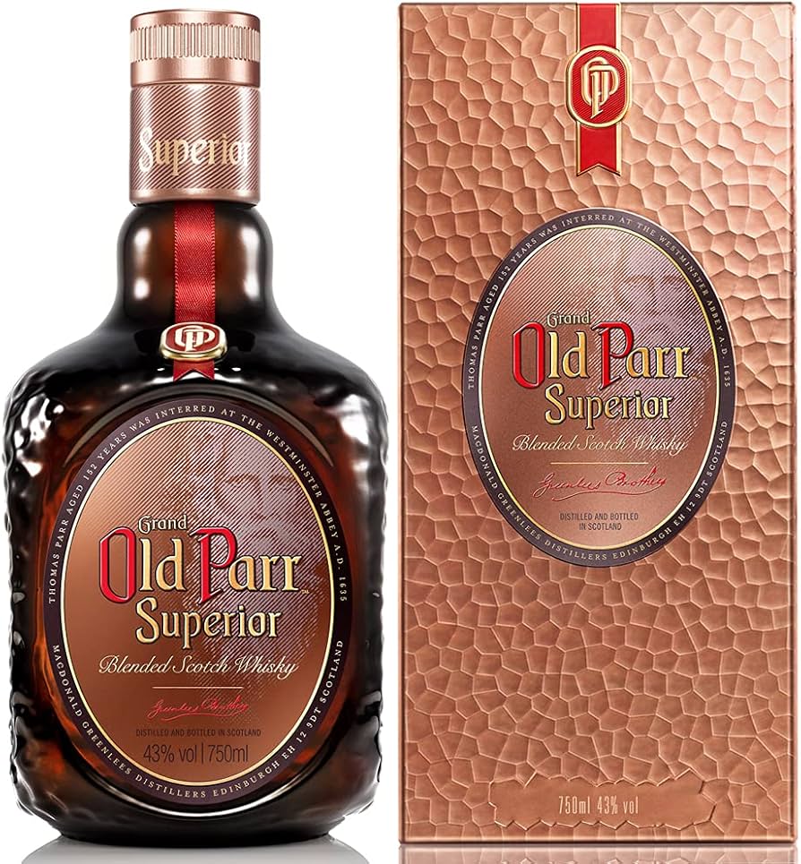 Amazon.co.jp: Old Parr(オールドパー) スーペリア 箱入り [ ブレン