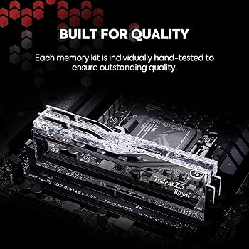 G.SKILL Trident Z5 Royal Series DDR5 RAM (Intel XMP 3.0) 32GB