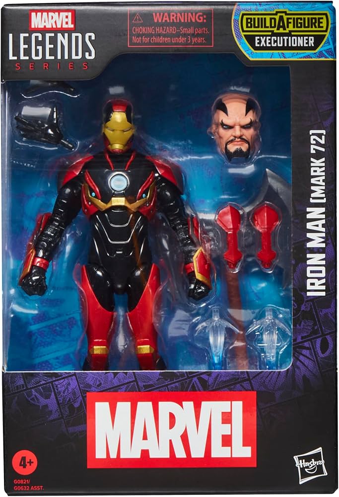 Amazon.com: Marvel Legends Series Iron Man (Mark 72), Iron Man