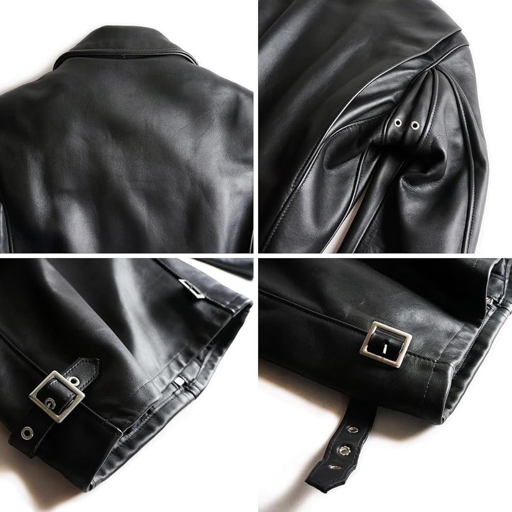 schott ショット 643 シングルライダース 34 襟付 レザージャケット