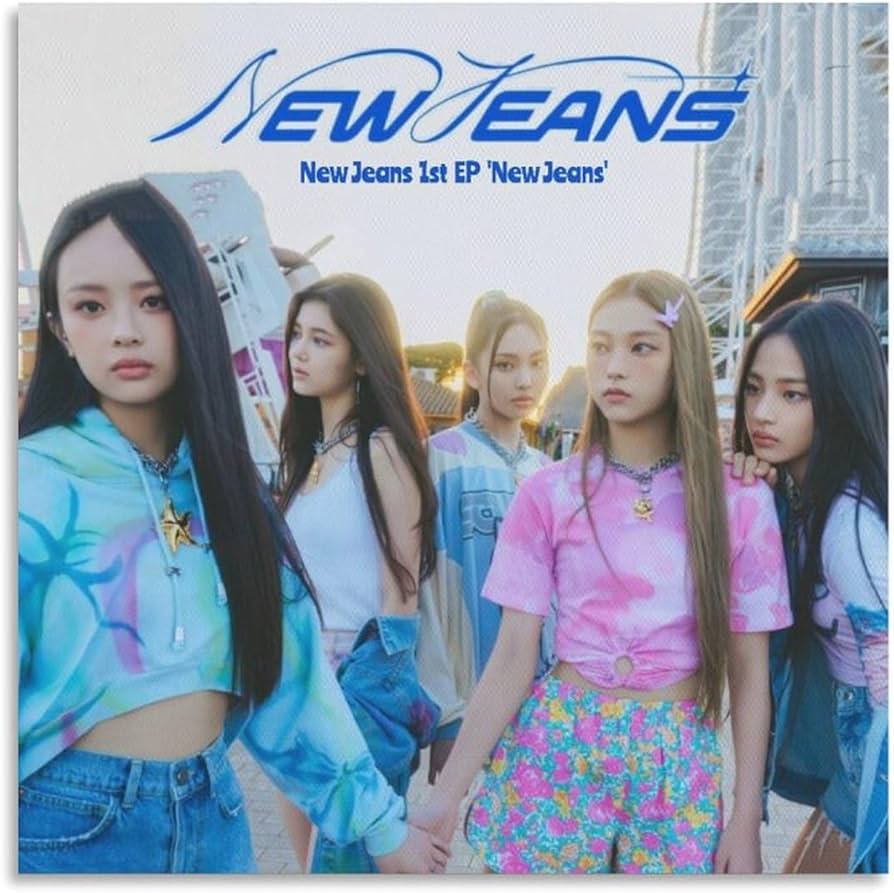 New jeansの韓国ポスター
