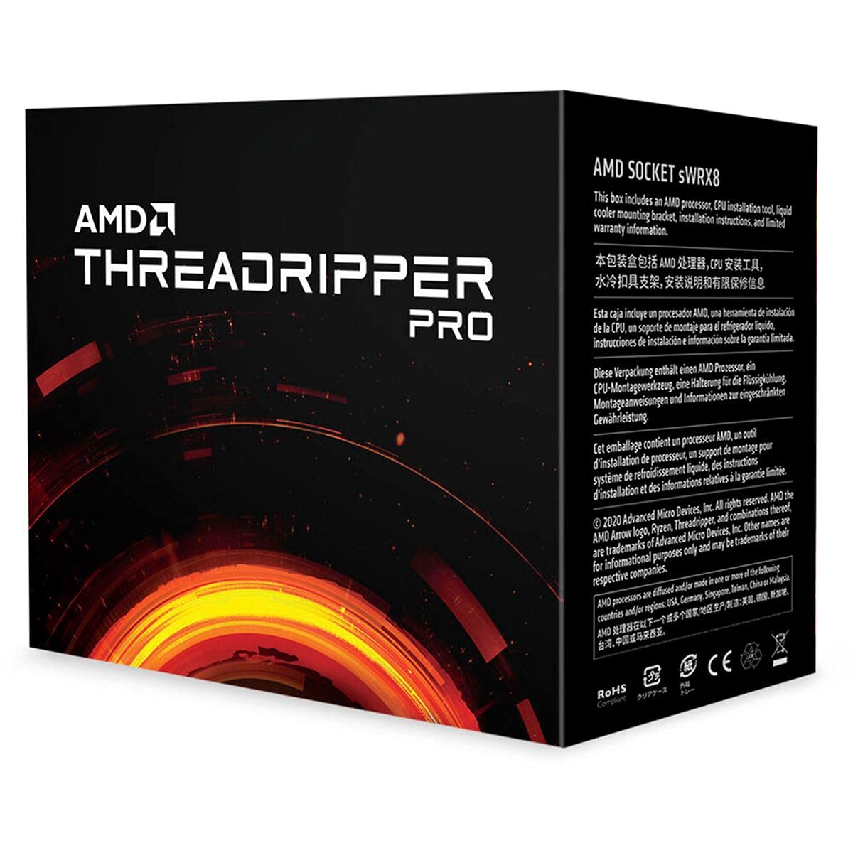 Amazon.com: AMD Ryzen Threadripper PRO 3955WX 16-core, 32-Thread
