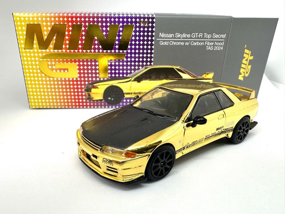 東京オートサロン 会場限定 miniGT トップシークレット＆松田次生32R