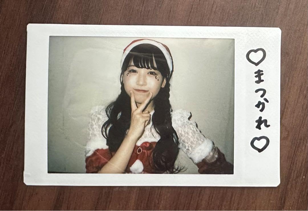FRUITSZIPPER 松本かれん 2025生誕ruffle 直筆サインチェキ 未使用