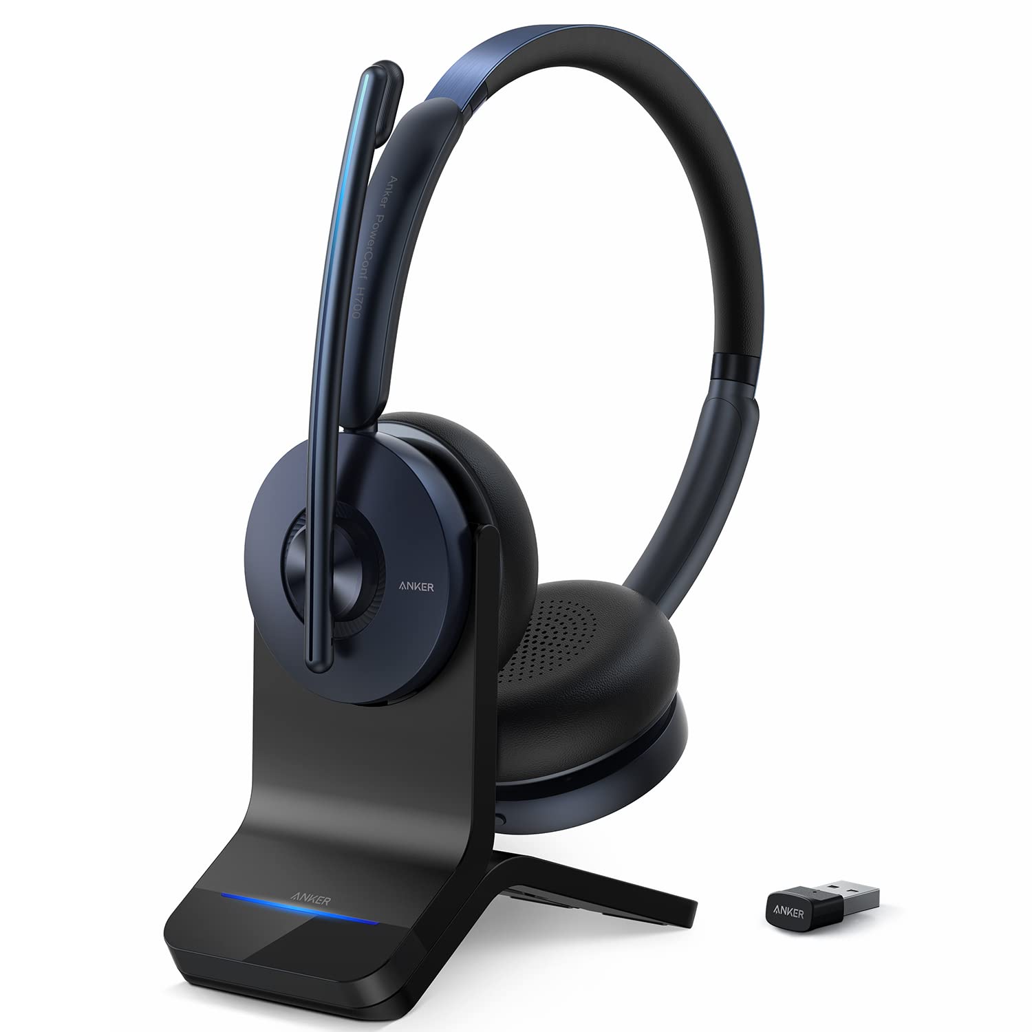 Amazon.com: Anker PowerConf H700, Bluetooth Headset with