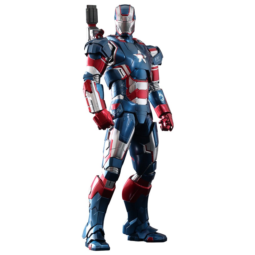Amazon.com: Iron Patriot Iron Man 3 Movie Masterpiece 1/6 Scale