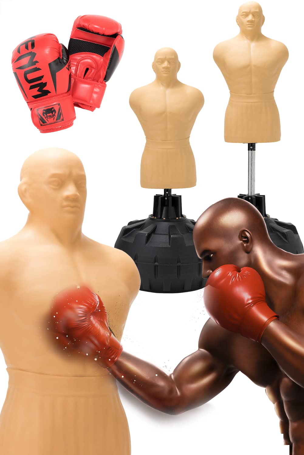 Amazon | 国内正規品【現役プロ監修】人型 サンドバッグ 自立型 高さ