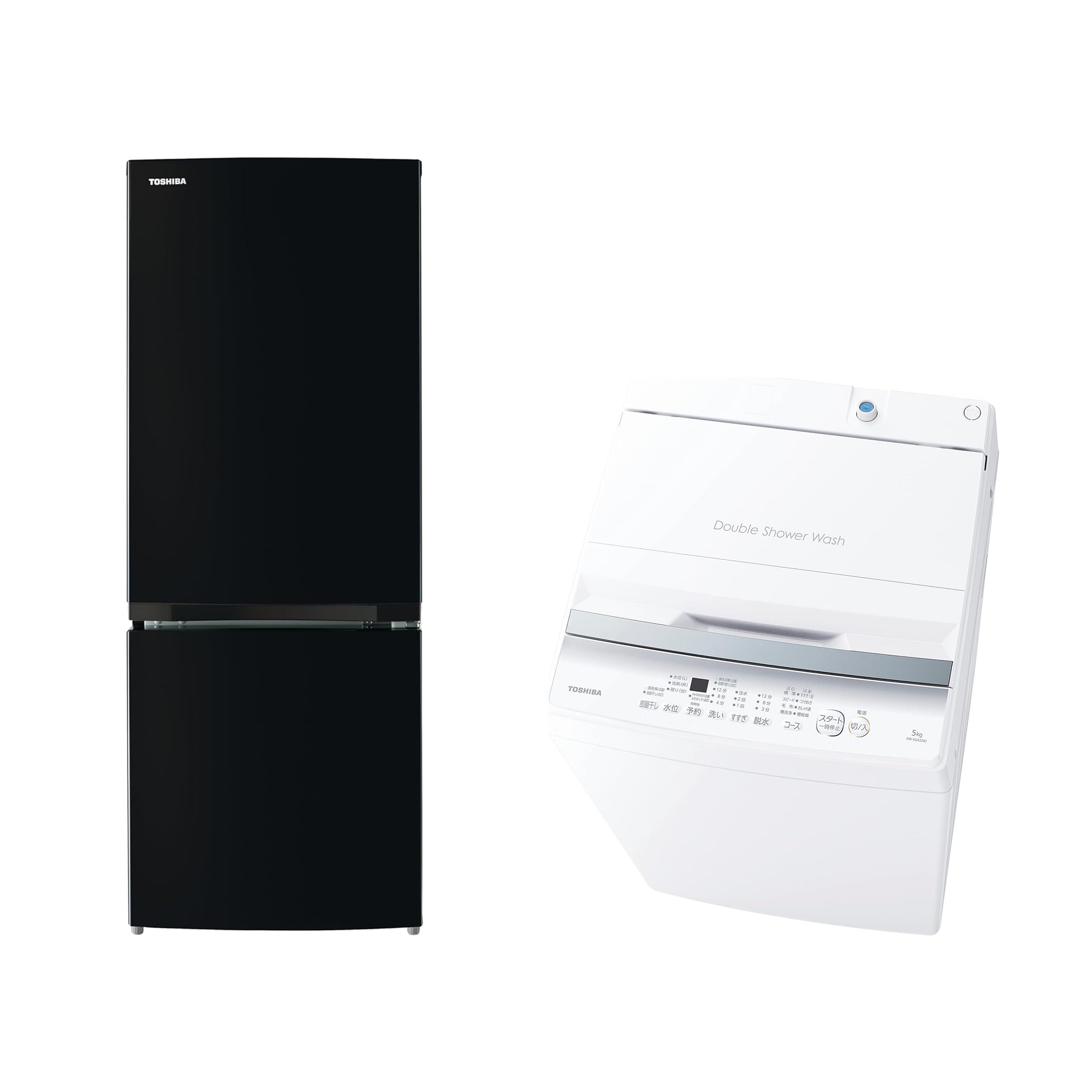 取付無料！東芝最新2024年製！高性能シンプルホワイトインテリア冷蔵庫