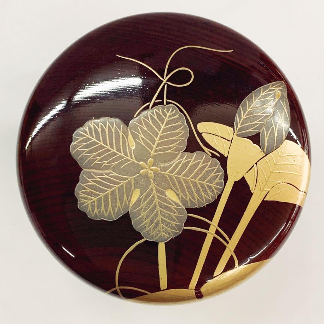 棗夕顔絵】新井司峰共箱