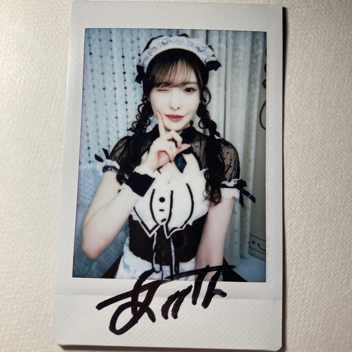 少年サンデー チェキWHITE SCORPION HANNA直筆サイン入りチェキ 少年