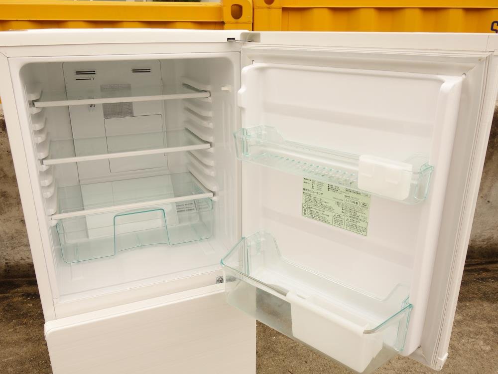 ユーイング 冷凍冷蔵庫 UR-F110F 110L 2014年製 ホワイト ユーイング