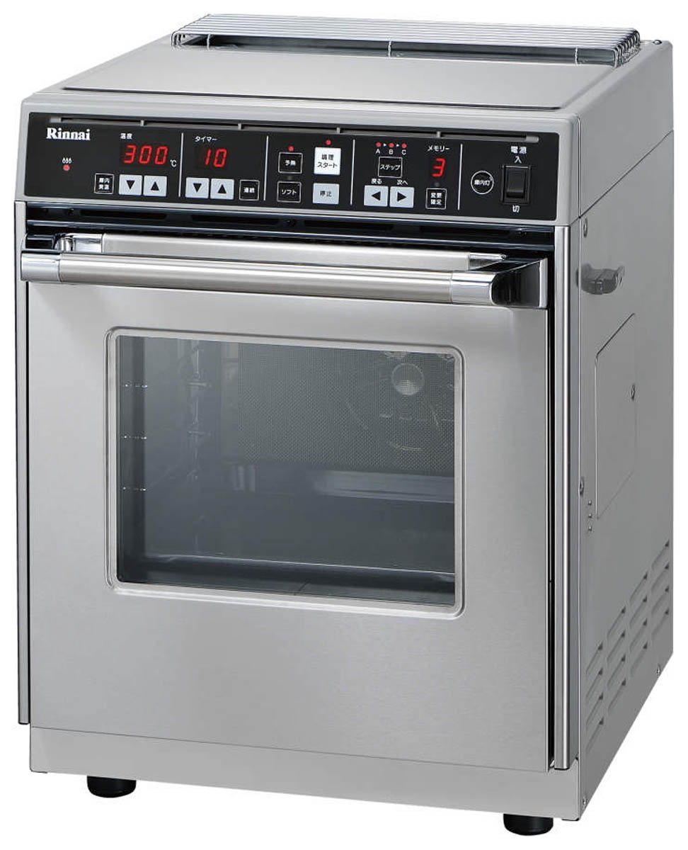 業務用 リンナイ ガスオーブン RCK-10M（a） 都市ガス ホース付き 業務