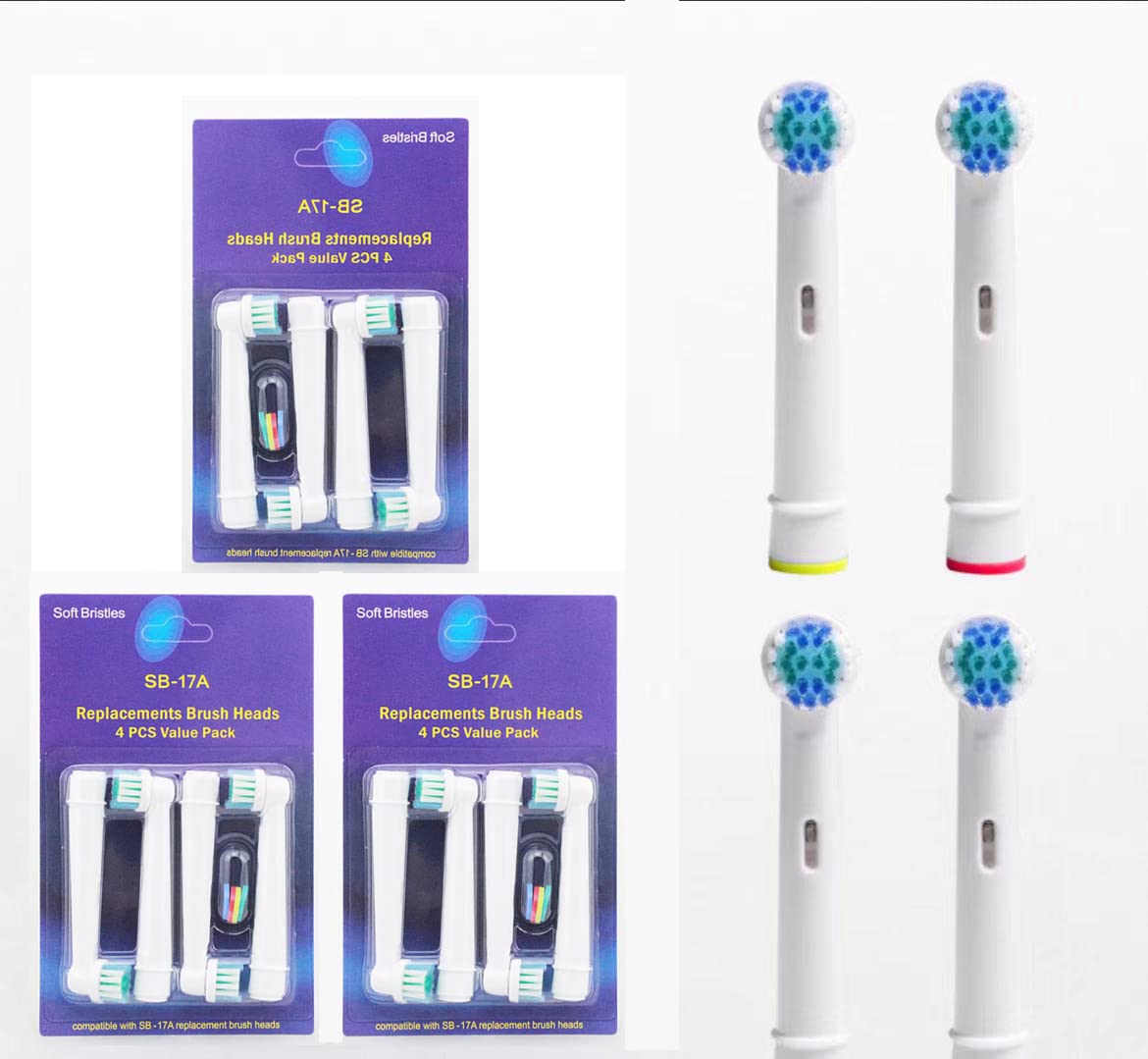 Oral-B 電動歯ブラシ替えブラシ 12個セット Amazon.co.jp: ブラウン