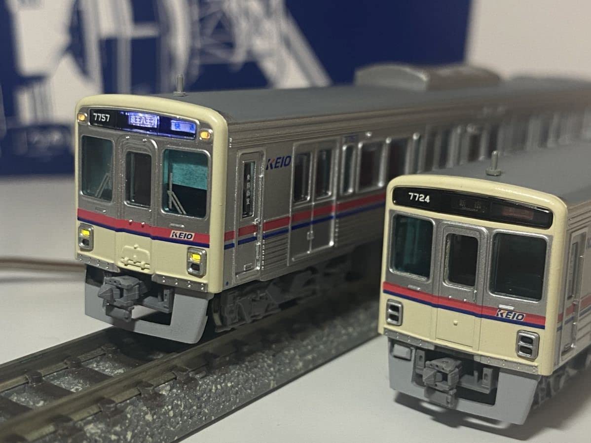 京王 7000系 新塗装 A 3758 マイクロエース 良品貴重 コルゲート車