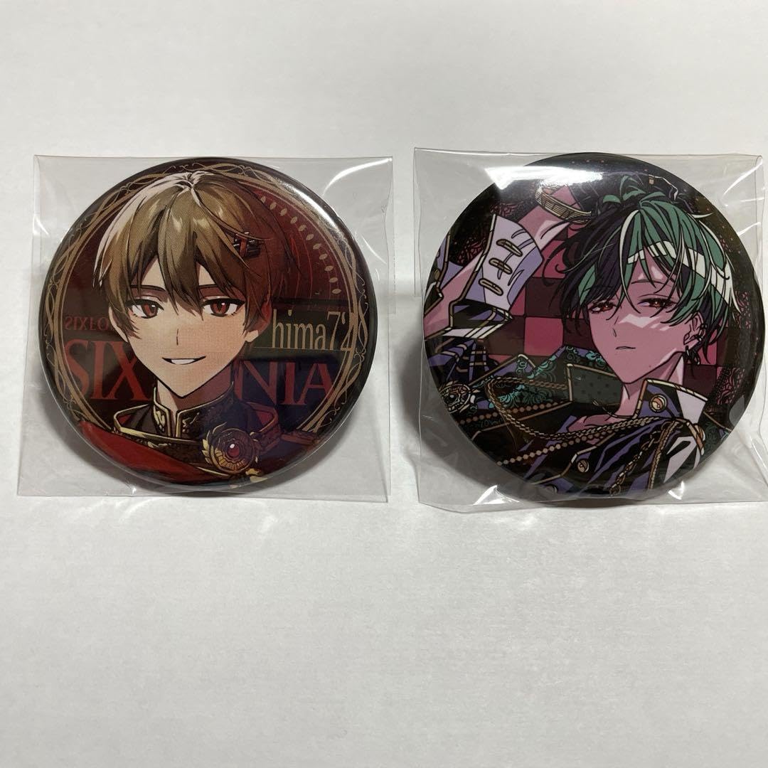 胡桃】シクフォニ 缶バッジ 暇72 38点セット シクフォニ 暇72 六陣