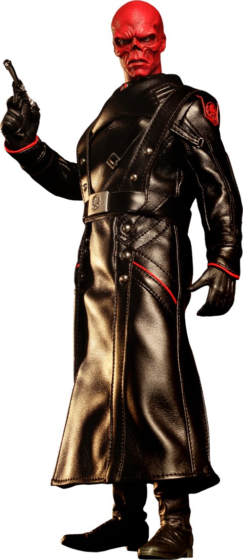 ホットトイズ 1/6 フィギュア キャプテンアメリカ レッドスカル 劣化