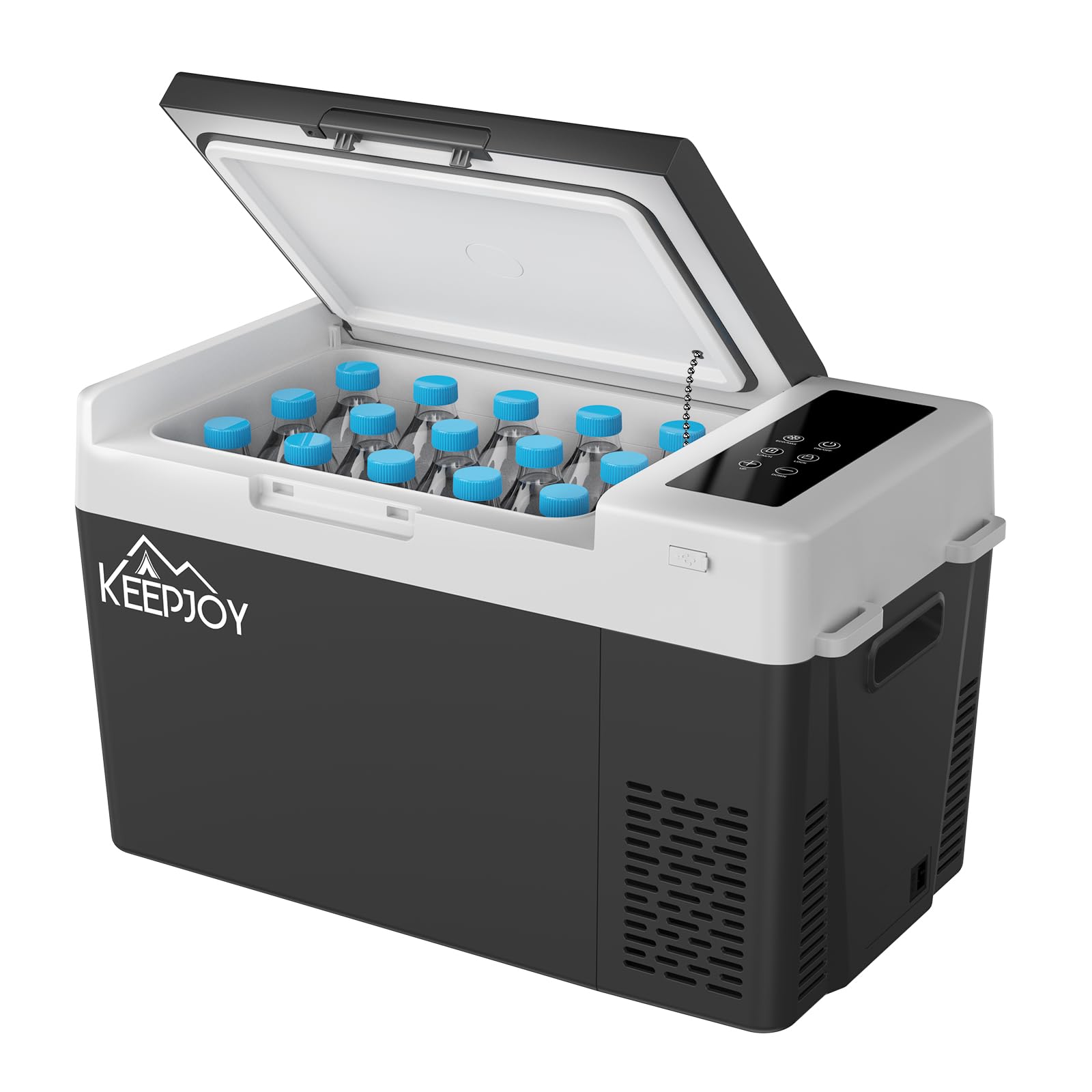 Amazon.co.jp: KEEPJOY 車載冷蔵庫 24L ポータブル冷蔵庫