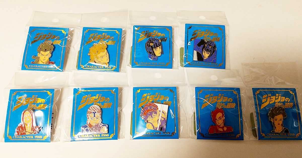 ジョジョ 5部 ピンバッチセット ジョジョ 5部 ピンバッチセット