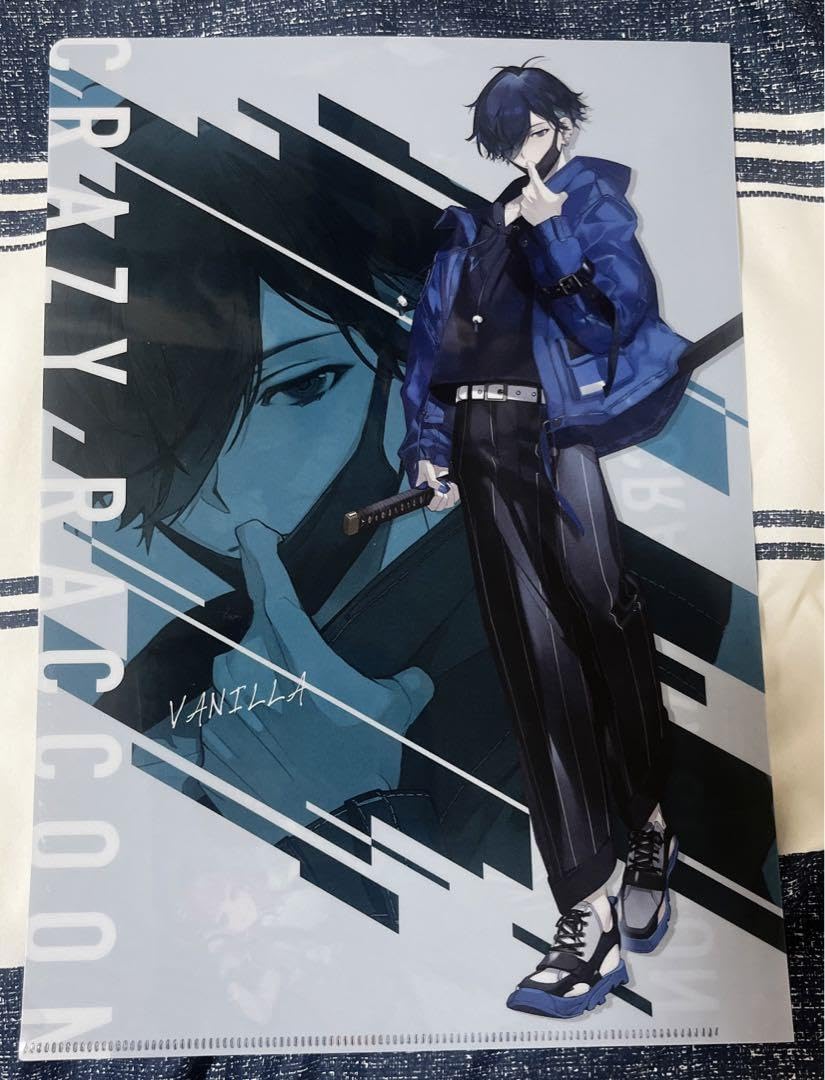 crazy raccoon ホログラム缶バッジ vanilla gigo バニラ Crazy Raccoon