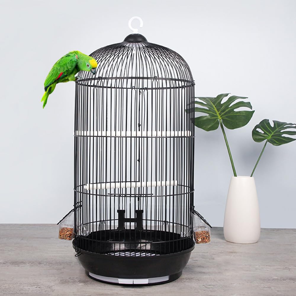 Amazon | IYOIYA 鳥かご 丸型 バードパレス H70cm 大型 鳥 インコ