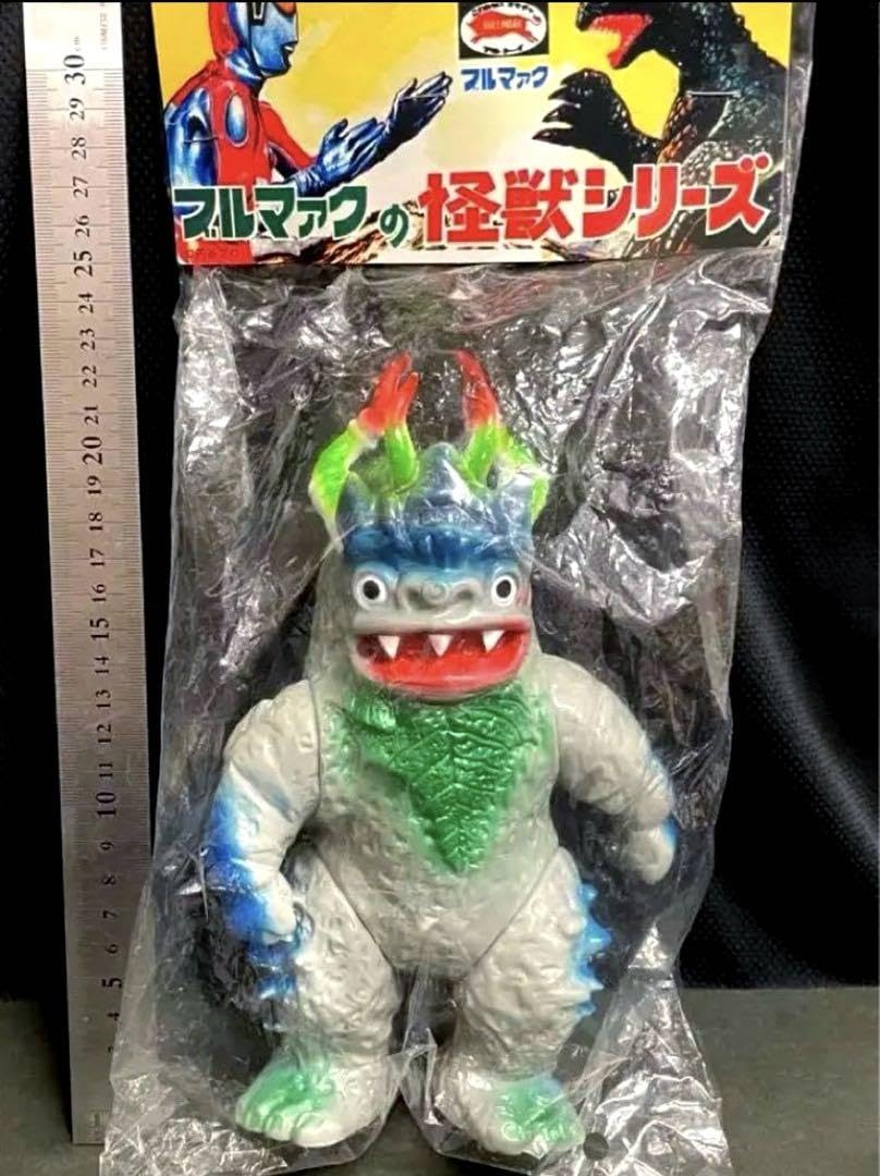 当時物 マルサン 怪獣 ミクラス ソフビ マルサン ミクラス星人 ソフビ