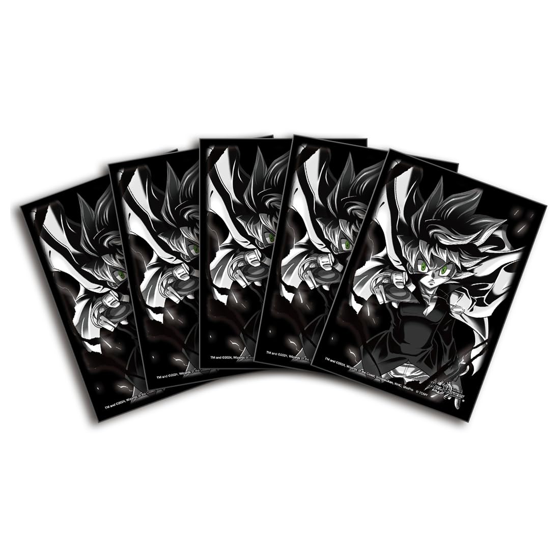 Magic デッキスリーブ 黒 白 各80枚入り 6パック Magic デッキスリーブ