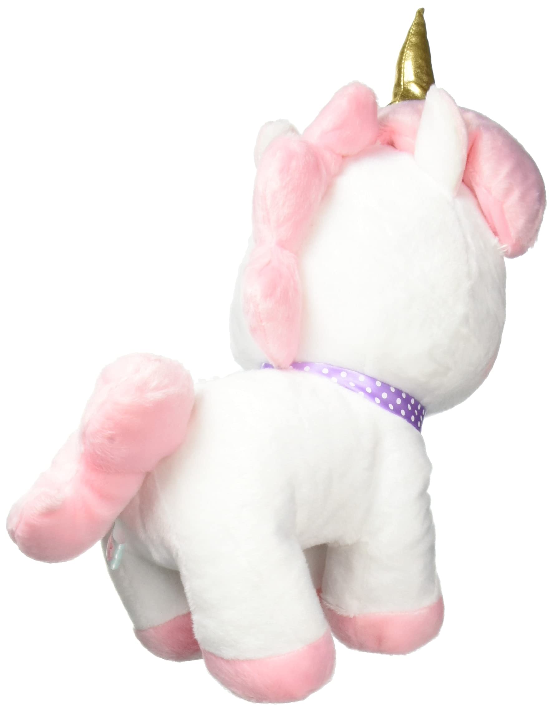 ユニコーンのコニー ゆめかわリボン ローズ BIG ぬいぐるみ ピンク
