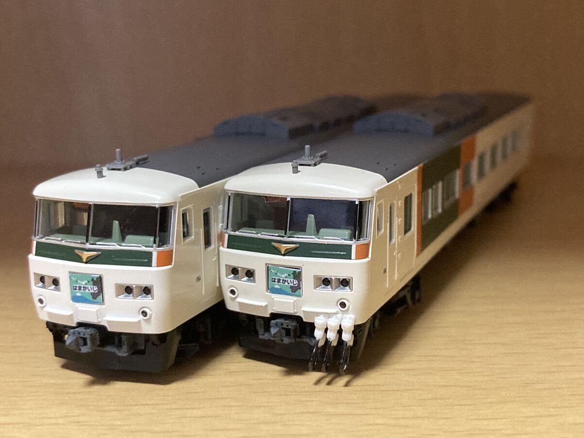 上級者パーツ取付仕上品 JR 185系200番台 踊り子 新塗装 98398 上級者