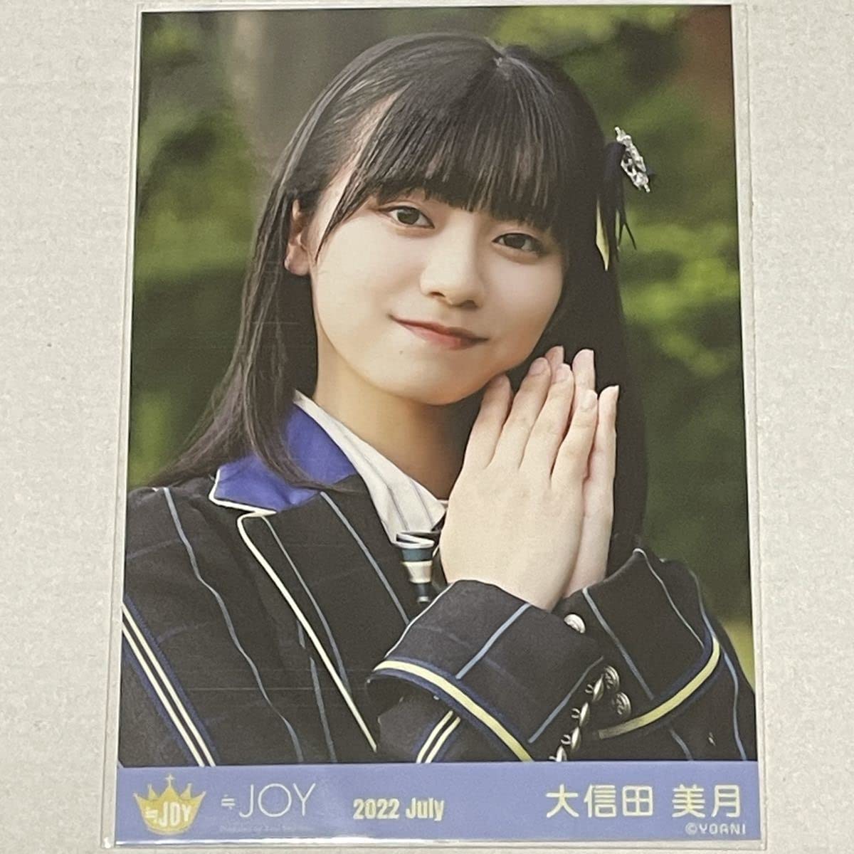 ≒JOY 大信田美月 直筆 チェキ ニアジョイ 大信田美月 直筆サイン入り