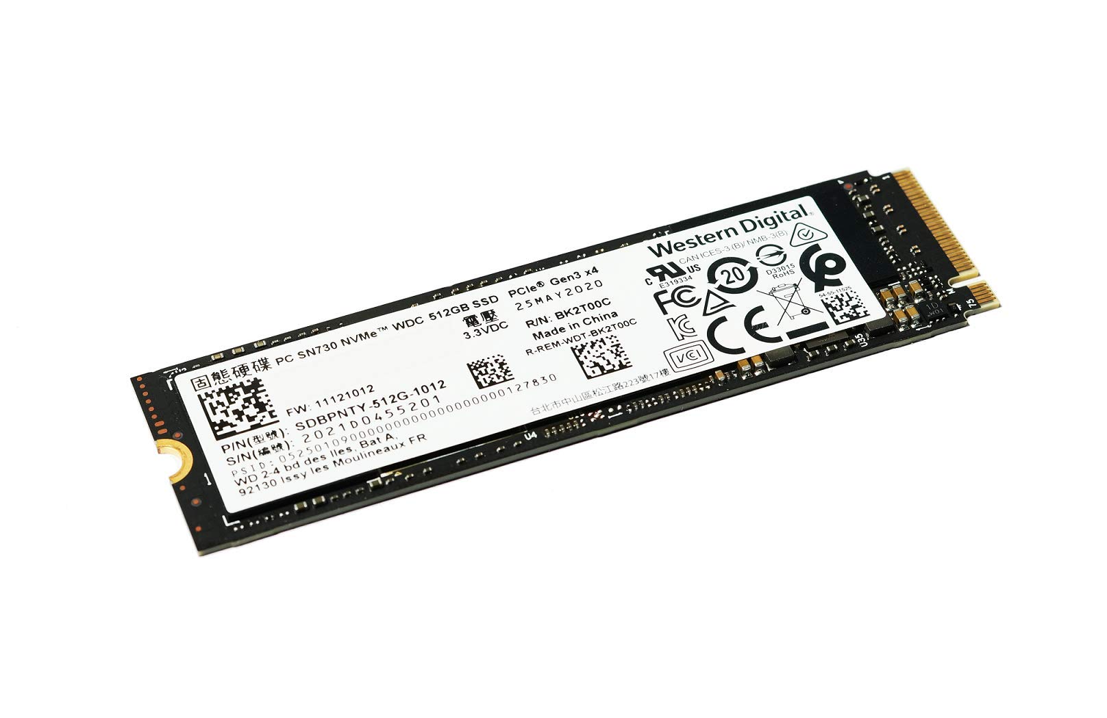 Amazon.com: OEM New WD PC SN730 NVMe SSD 512GB Capacity Read