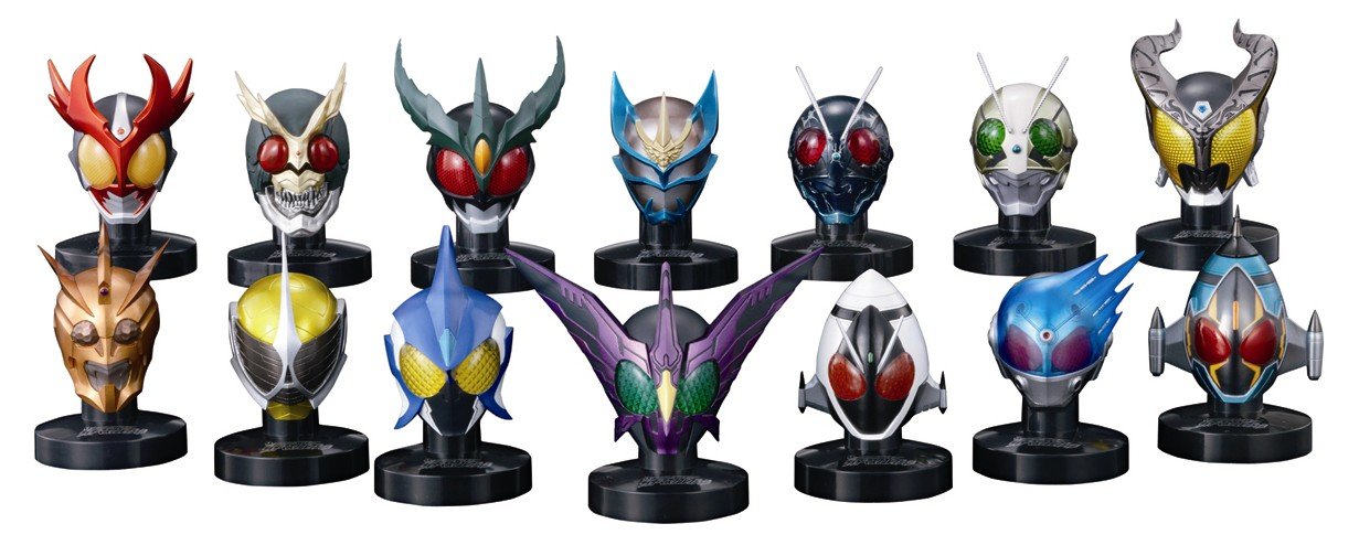 仮面ライダー マスクコレクション 23個 仮面ライダースーパー1/発光