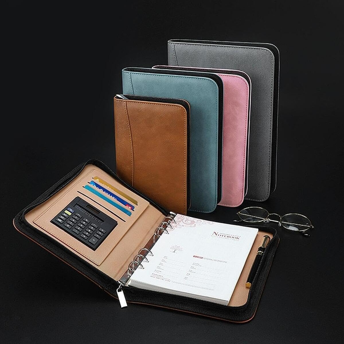 Amazon.co.jp: Lucky Star システム手帳 A5/A6メモ帳 ビジネス手帳