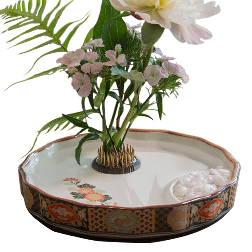 錦山焼 花瓶 高さ22cm フラワーベース 焼物 民藝 レトロ インテリア