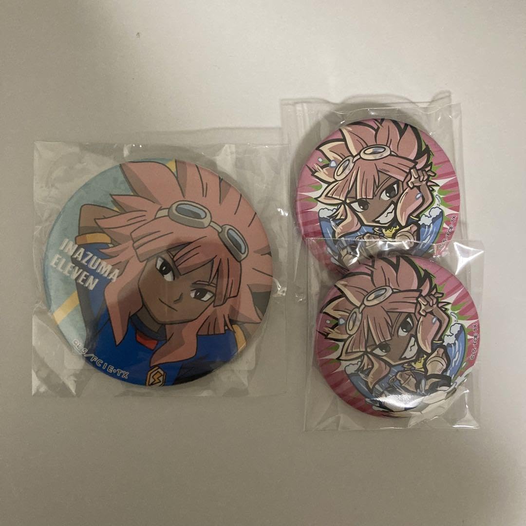 希少イナズマイレブンドでか缶バッジ綱海条介61点