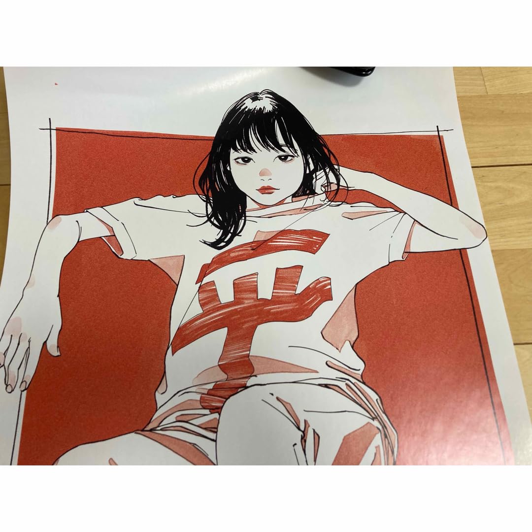 大迫力 古塔 つみ コトウ ツミ キャンバス GIRLS FACE