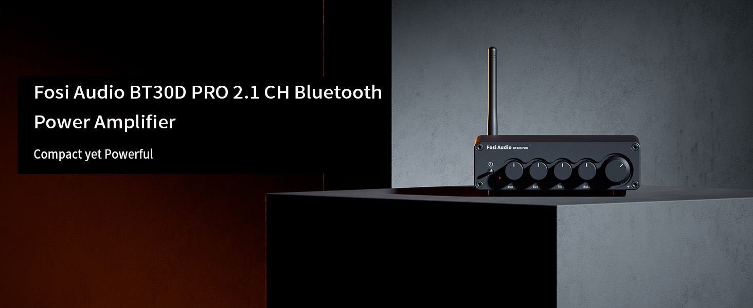 Amazon.com: Fosi Audio Bluetooth Subwoofer Amplifier 2.1, BT30D