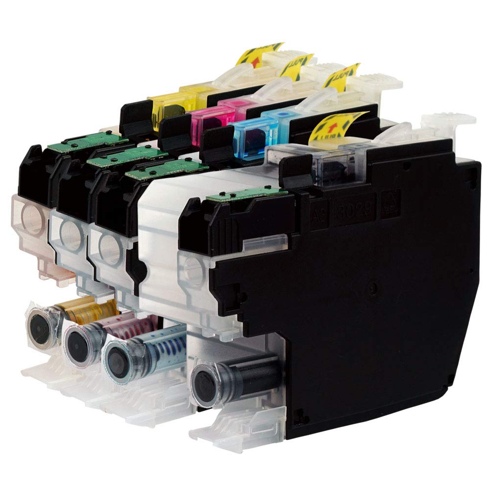 Amazon.co.jp: LC3119-4PK 【4色 合計4本 BK/C/M/Y】 対応プリンター