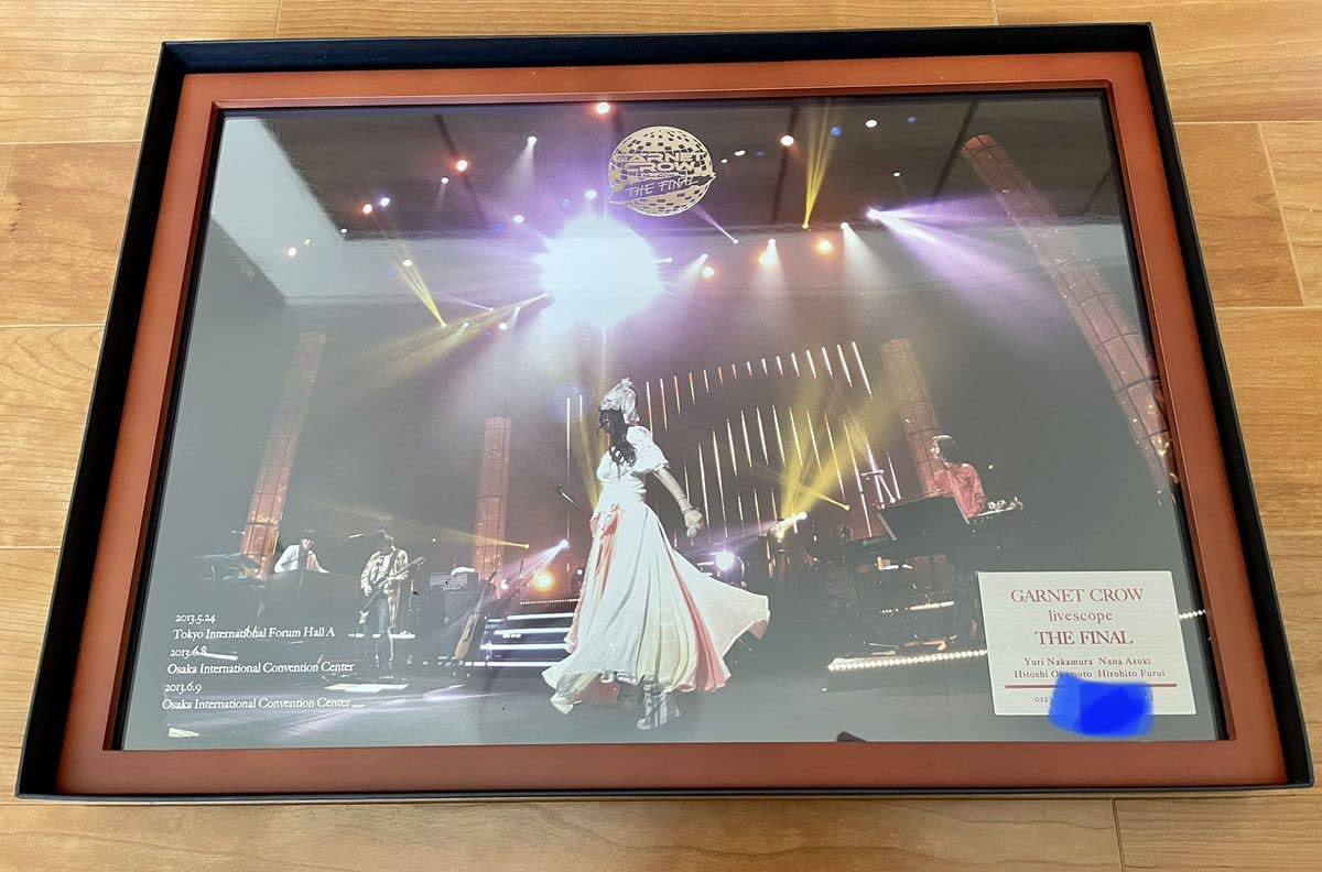 GARNET CROW 完全受注生産 Final Live写真額装 GARNET CROW PREMIUM BOX