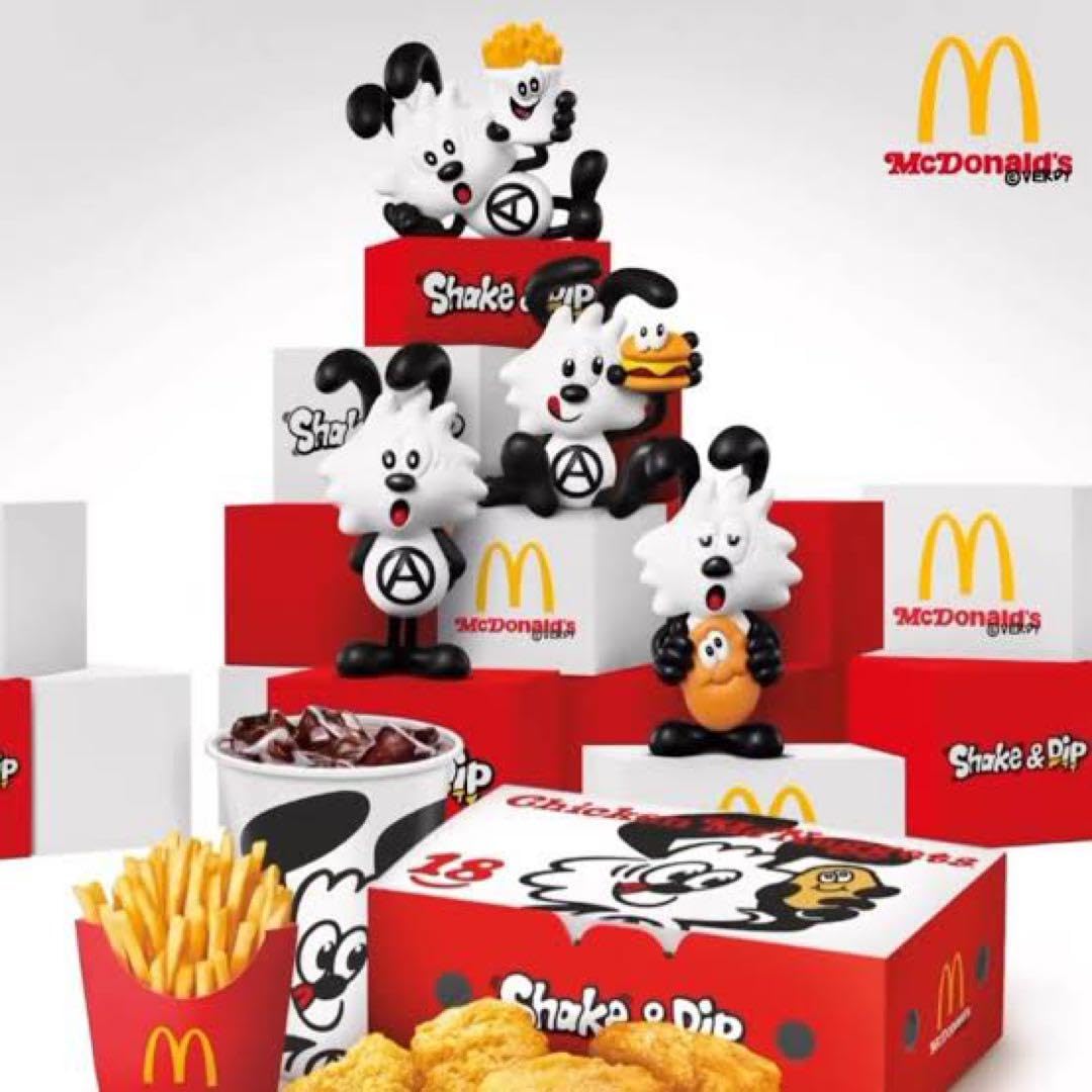 VERDY mcdonalds complexcon 4種セット
