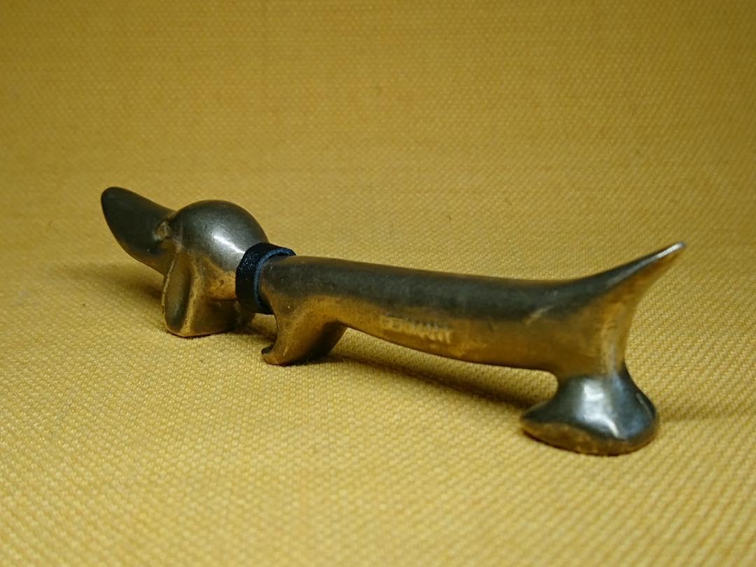 ビンテージ 犬 銅製 ドイツ 置物 インテリア 工芸品 美術品 Amazon.co