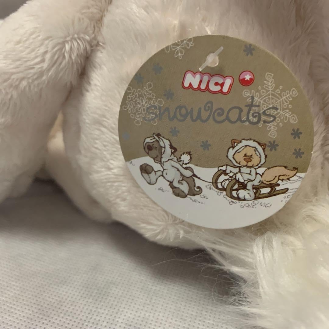 レア】nici 35cm スノーキャット グレー ぬいぐるみ nici（ニキ）の