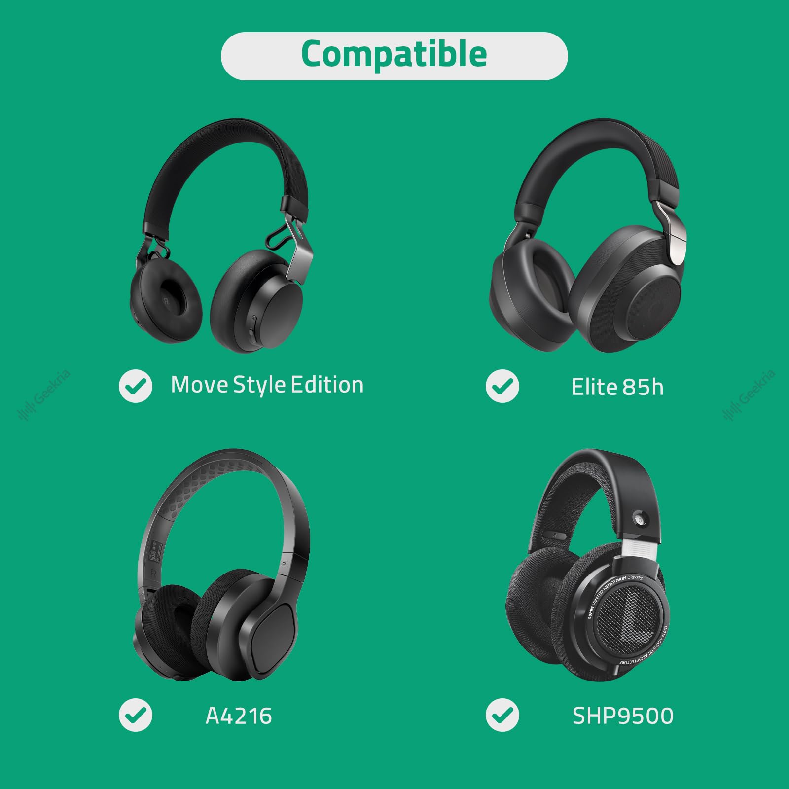 Amazon.com: GEEKRIA Audio Cable Compatible with Jabra Move Style