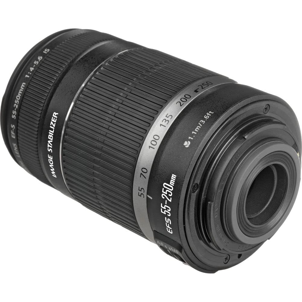 Amazon.com : Canon EF-S 55-250mm f/4.0-5.6 is II Telephoto Zoom