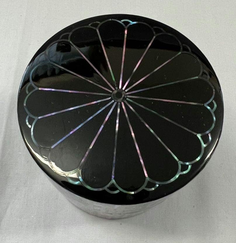 Amazon.co.jp: 螺鈿細工菊中次棗 北島昭峰昭夫 茶道具 : おもちゃ