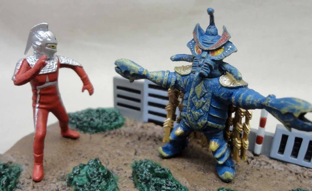 ジオラマ ウルトラの父 対 エンペラ星人