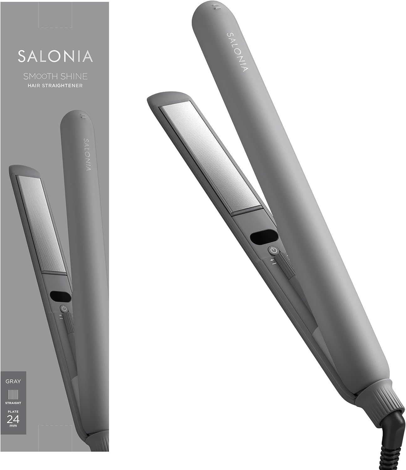 Amazon.co.jp: SALONIA サロニア スムースシャイン ストレートアイロン